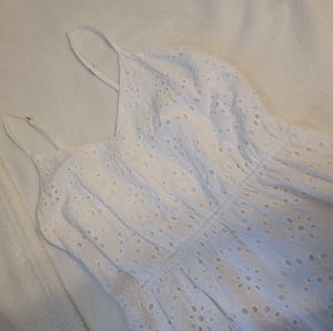 White dress double layer worn once